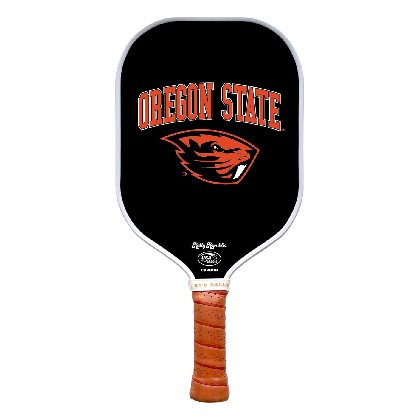 Rally Republic PIckleball Paddle - Oregon State Beavers Orange Beaver