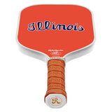 Rally Republic Illinois Fighting Illini Orange Script Illinois Pickleball Paddle