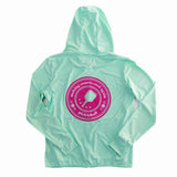 Swinton Pickleball - Mint Zip-Front Sun Hoodie