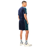 Sergio Tacchini Cresta Velour Short | Azul Marino