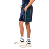 Sergio Tacchini Cresta Velour Short | Azul Marino