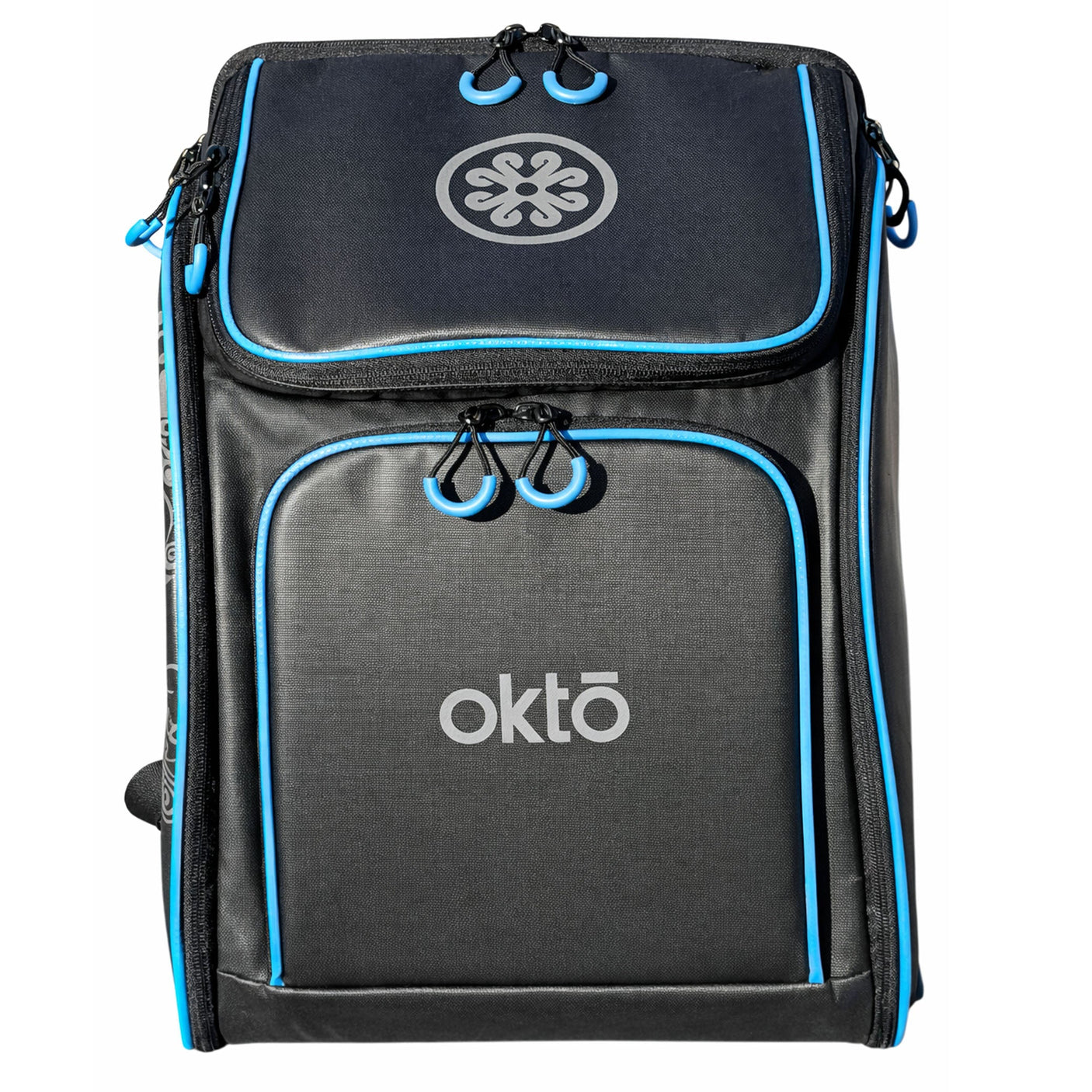 Mochila para deportes de remo Oktō Rec Lite | Negro y azul