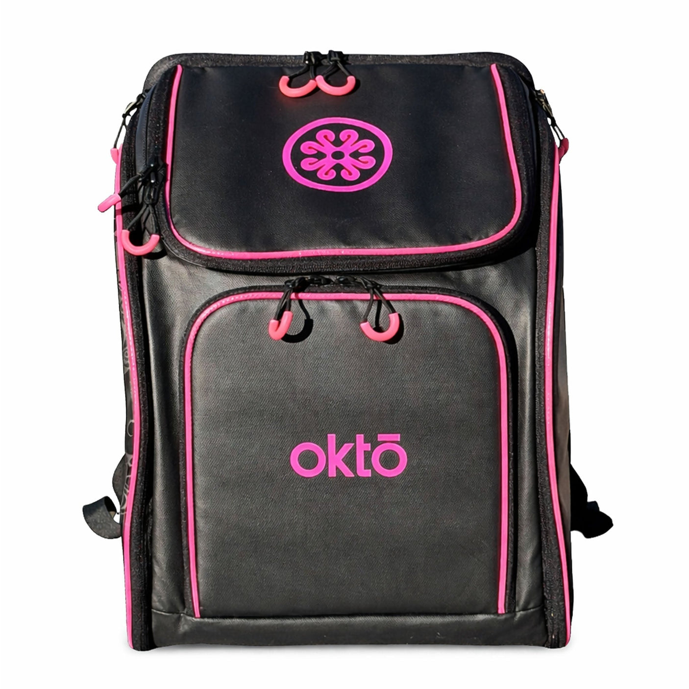 Mochila para deportes acuáticos Oktō Rec Lite | Negro y rosa
