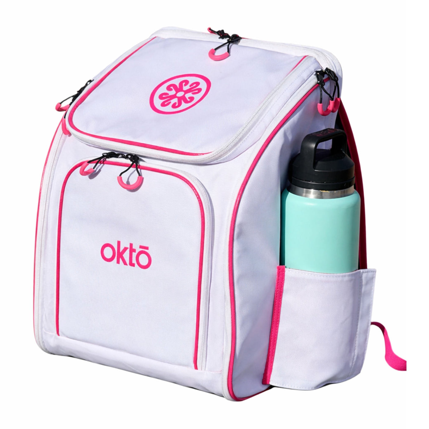 Oktō Rec Lite Paddle Sports Backpack | White & Pink