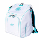 Mochila para deportes de remo Oktō Rec Lite | Blanco y turquesa
