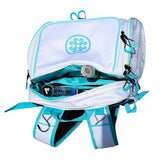 Mochila para deportes de remo Oktō Rec Lite | Blanco y turquesa