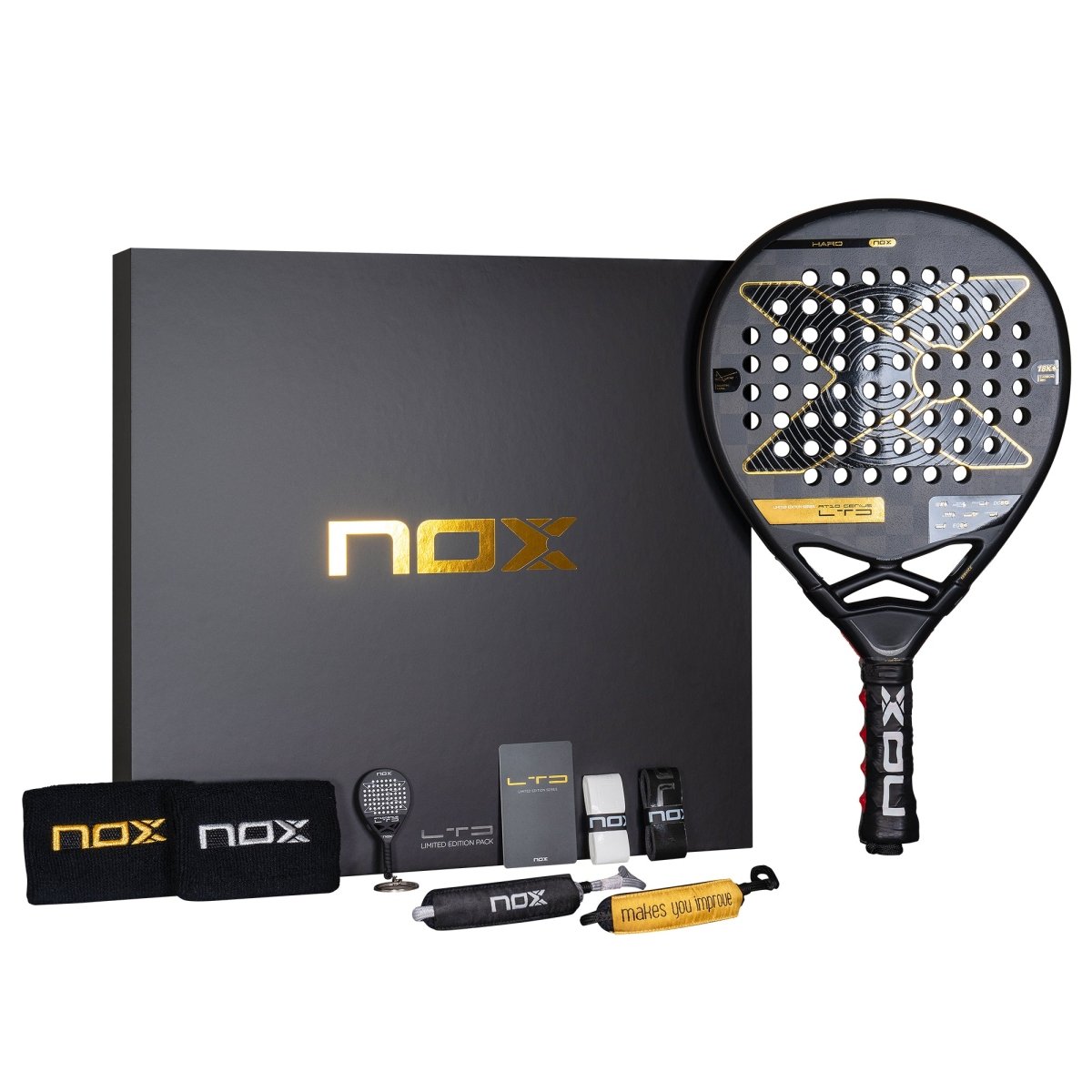 Nox Padel Racket AT Genius Limited Edition 2025 Pack – Racket Central