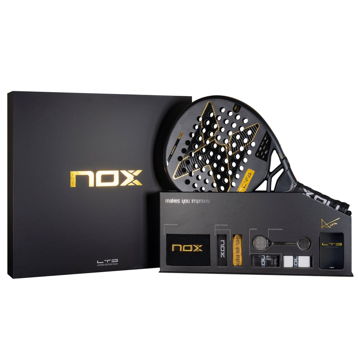Nox Padel Racket AT Genius Limited Edition 2025 Pack – Racket Central