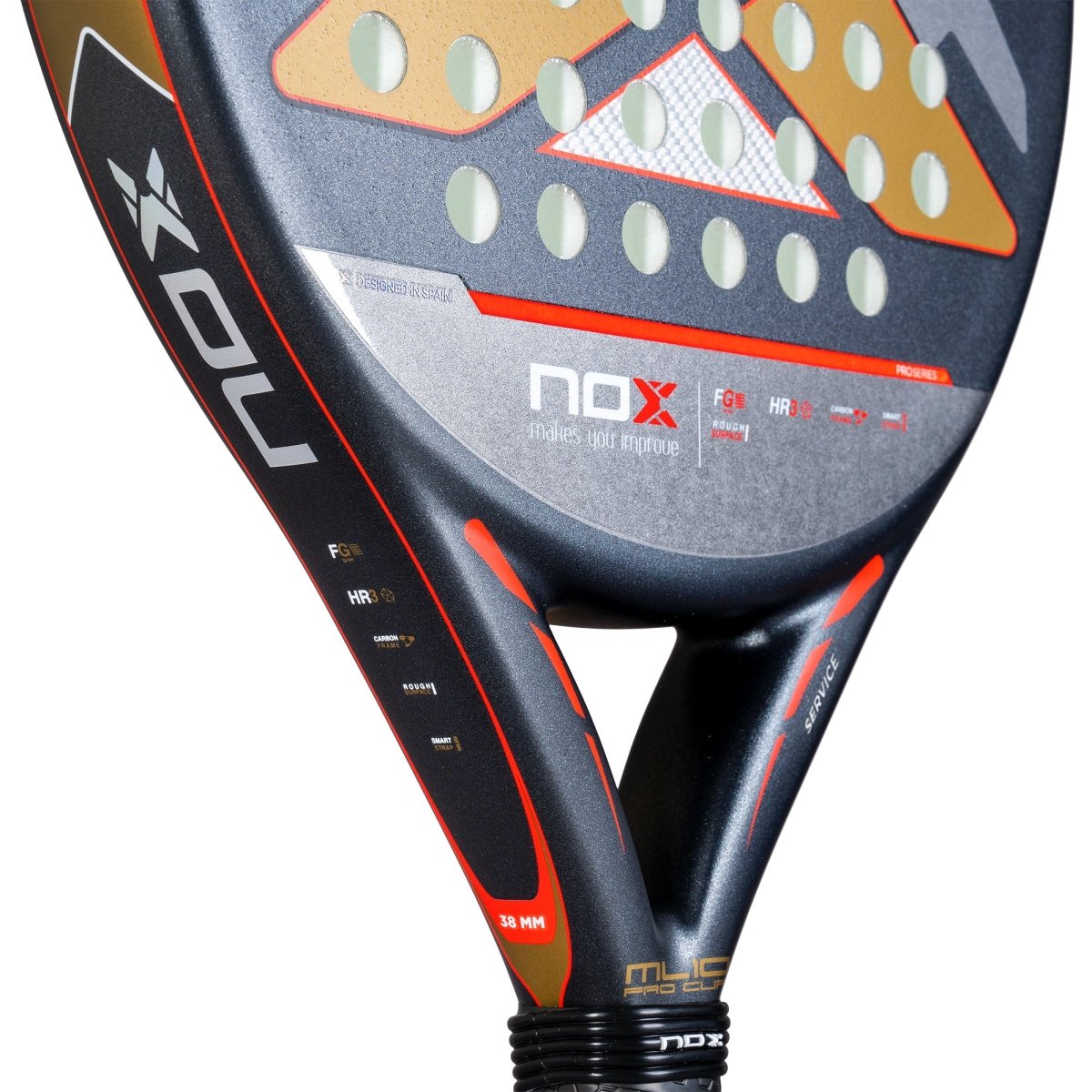 Nox Padel Racket ML10 Pro Cup Rough Surface 2025