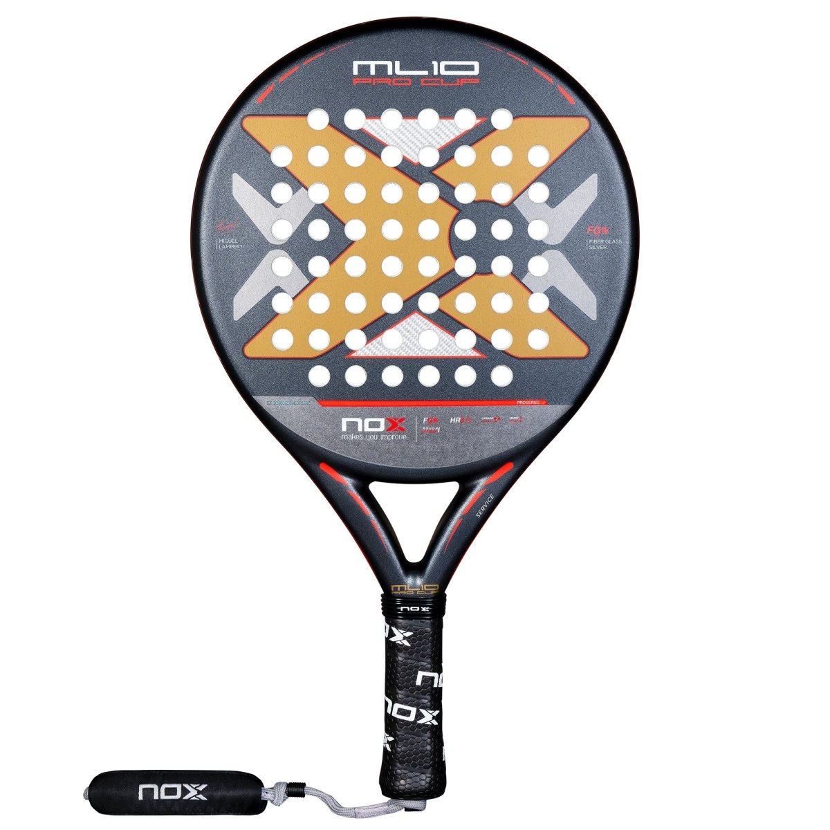 Nox Padel Racket ML10 Pro Cup Rough Surface 2025