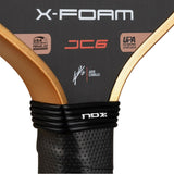 Nox X FOAM JC6 Pickleball Paddle - 16mm