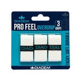 Diadem Pickleball Pro Feel Overgrip - 3 Pack - White