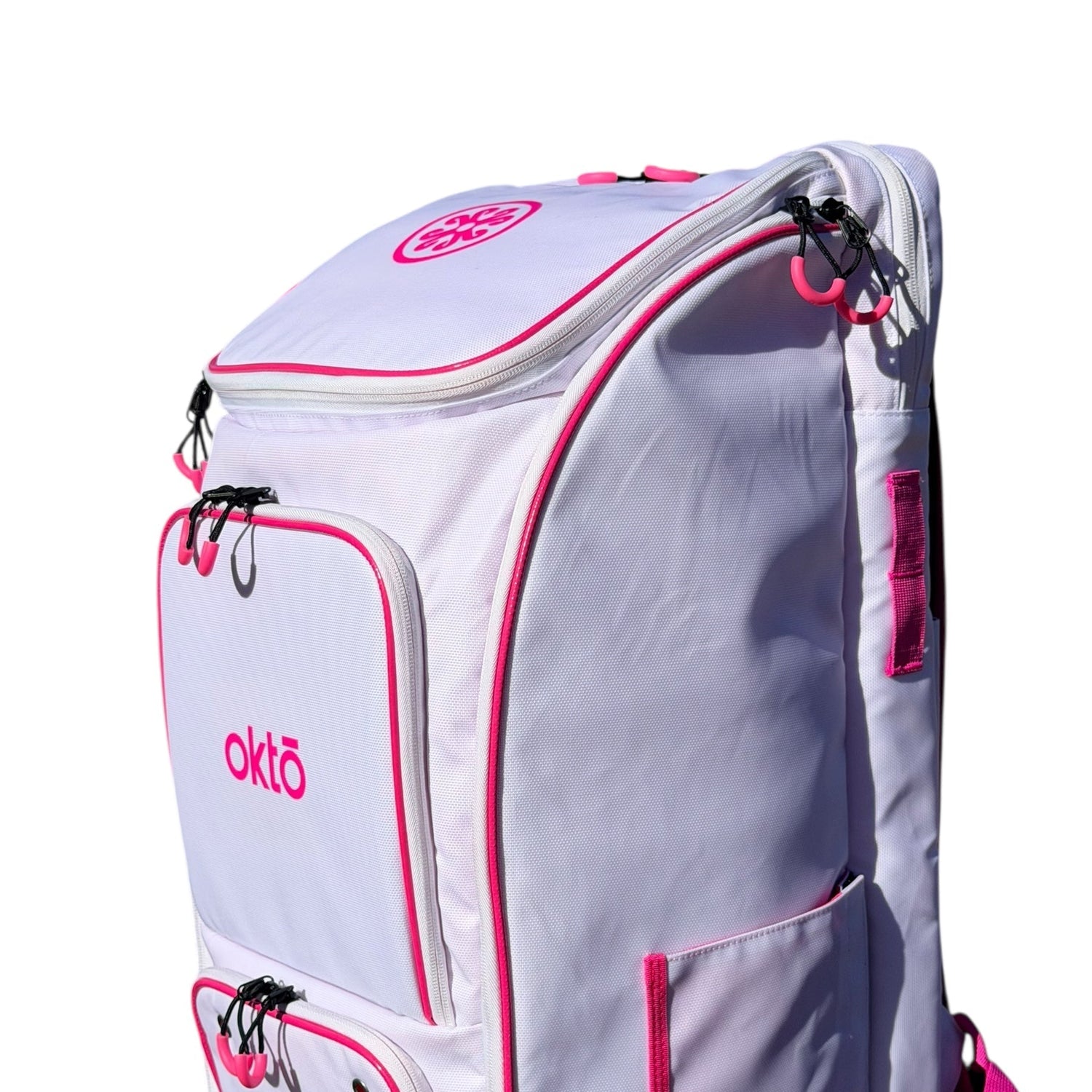 Oktō Pro Elite Paddle Sports Backpack | White & Pink