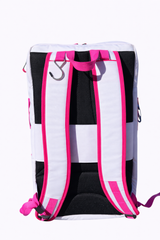 Oktō Pro Elite Paddle Sports Backpack | White & Pink
