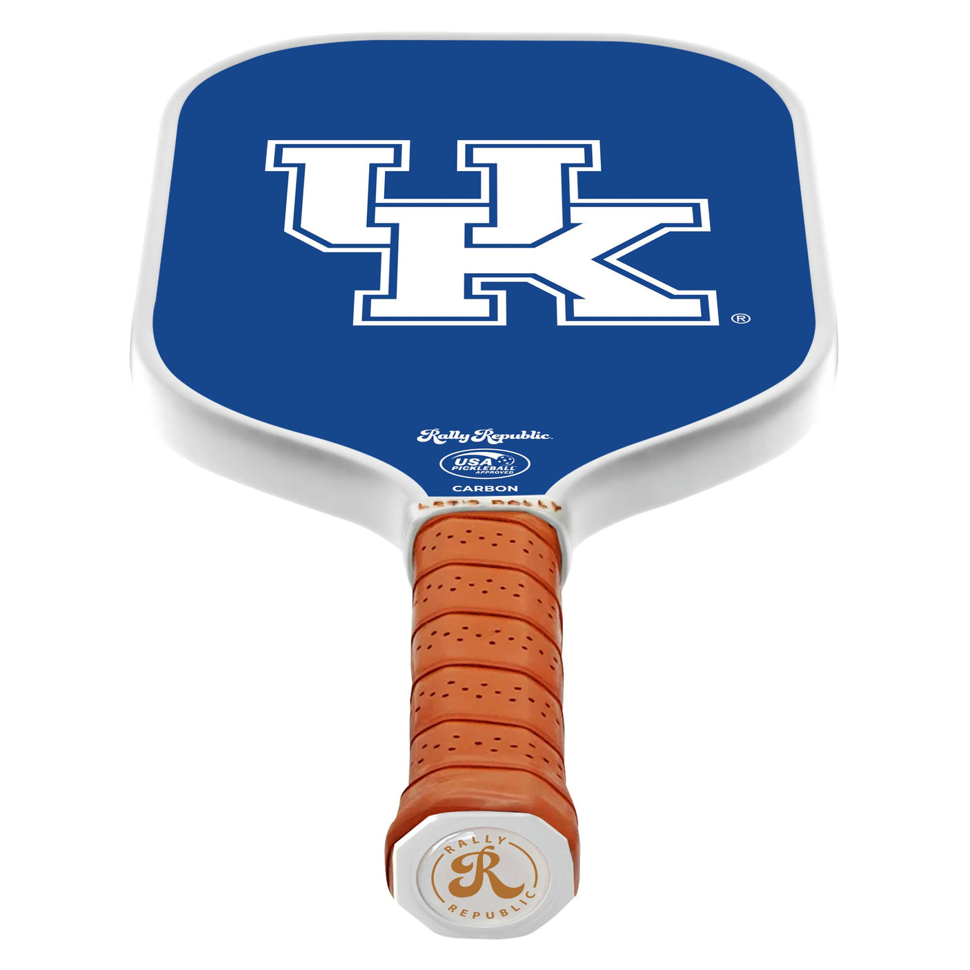 Rally Republic PIckleball Paddle - Kentucky Wildcats UK Blue Interlocking UK