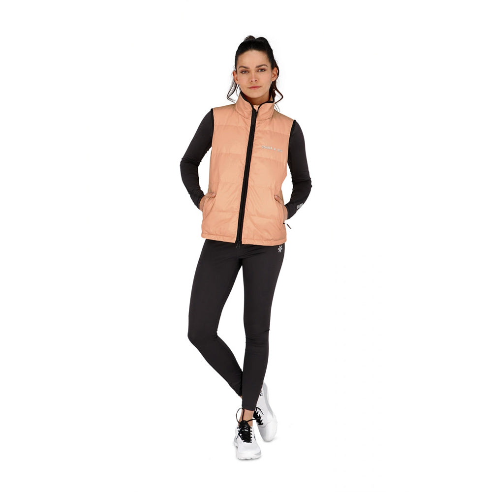 Osaka Women Padded Gilet | Peach