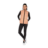 Osaka Women Padded Gilet | Peach