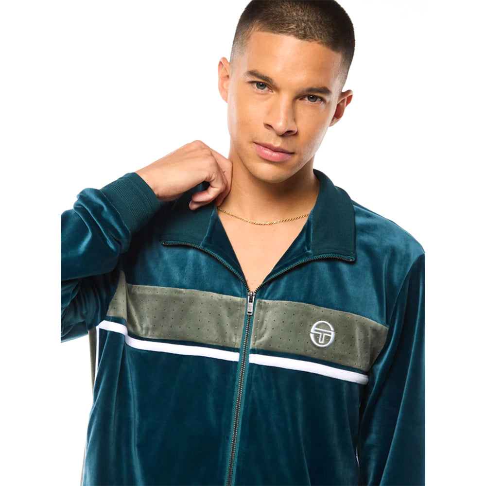 Chaqueta de chándal Sergio Tacchini Forato Velour | Mediterránea