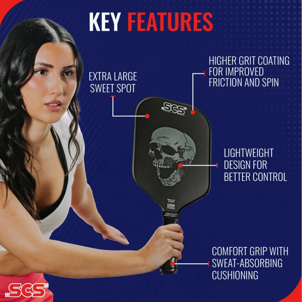 Salted City Sports Pickleball Paddle Nightmare | Evo-Lite Series