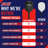 Salted City Sports Pickleball Paddle Nightmare | Evo-Lite Series