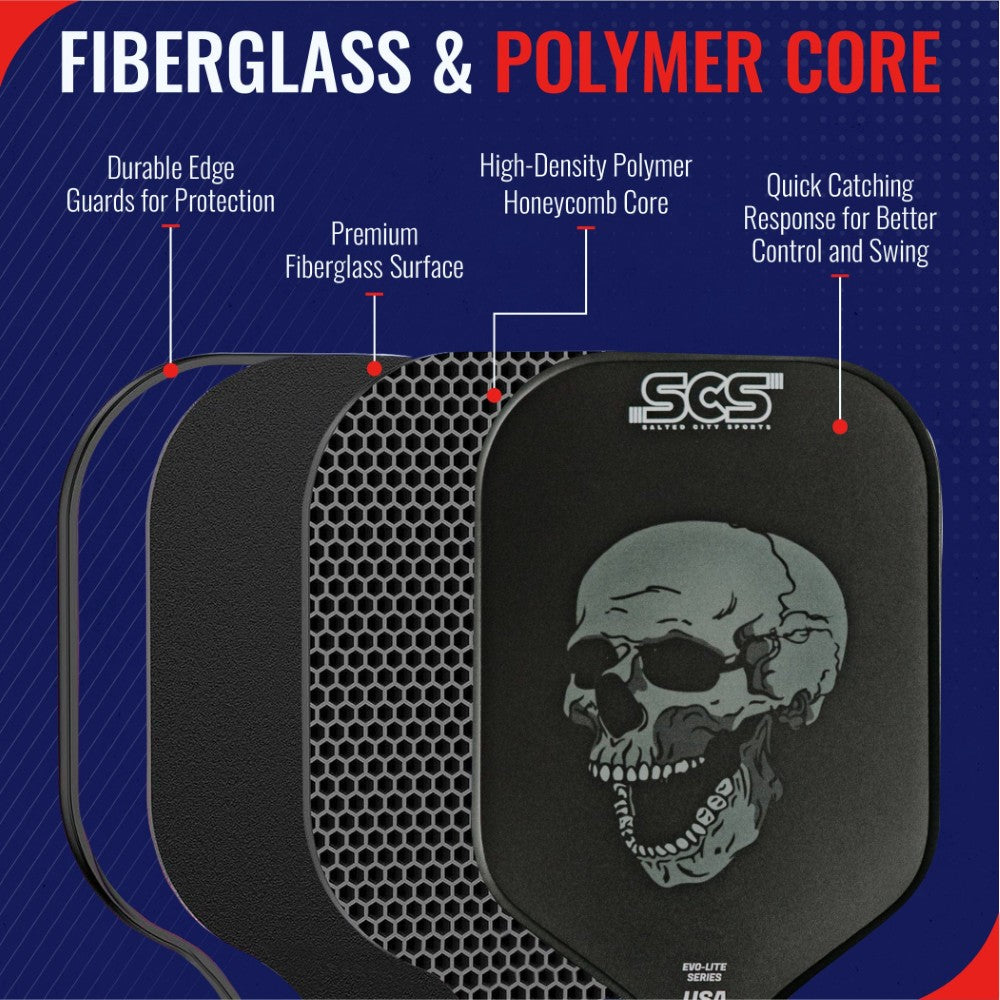 Salted City Sports Pickleball Paddle Nightmare | Evo-Lite Series