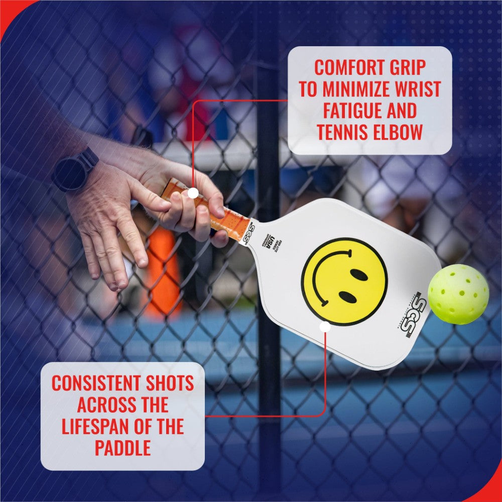Salted City Sports Pickleball Paddle The Happy Paddle | Evo-Lite Series