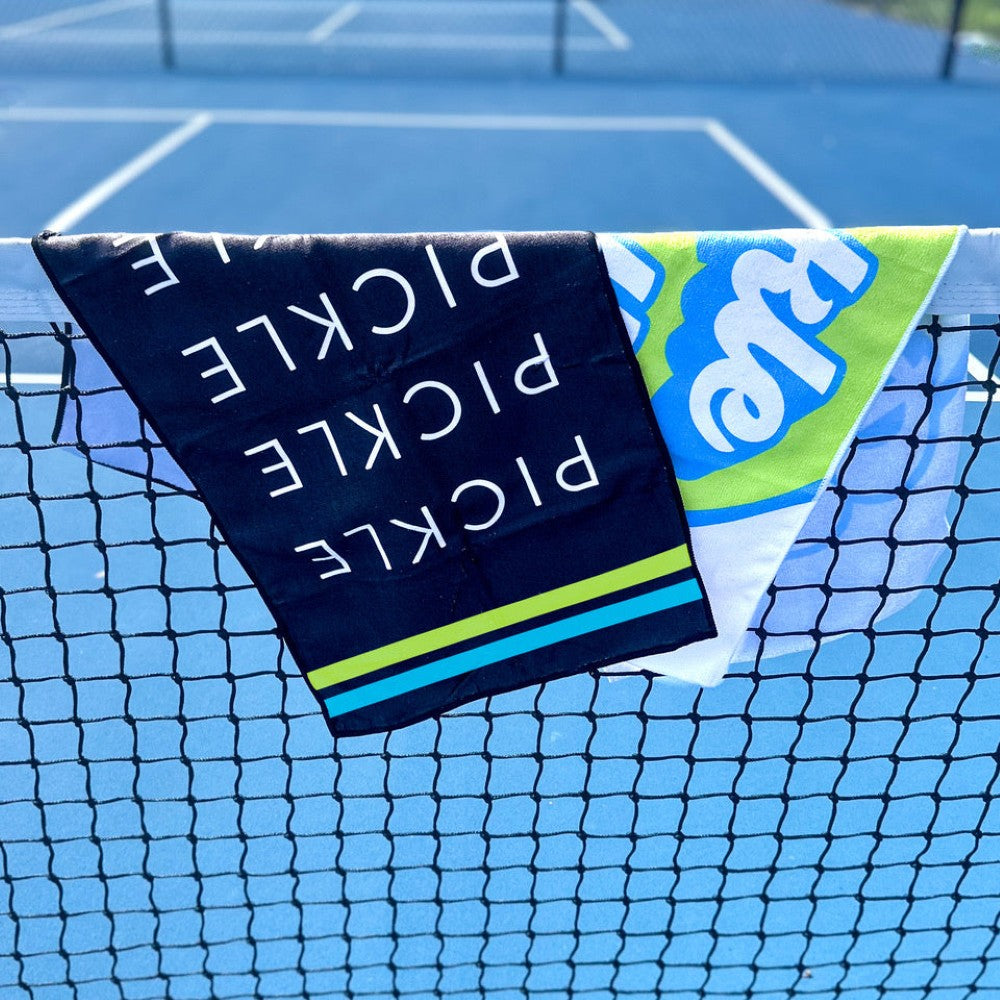 Swinton Pickleball - Sports Towel Black