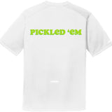 Swinton Pickleball - Men's Pickled 'Em Performance Shirt White