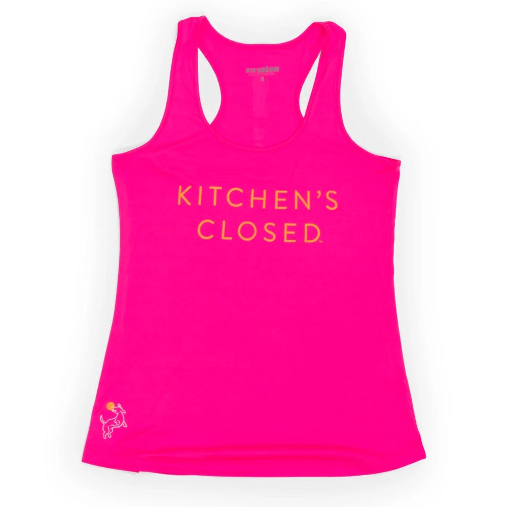 Swinton Pickleball - Women's Pickleball Performance Tank Hot Pink