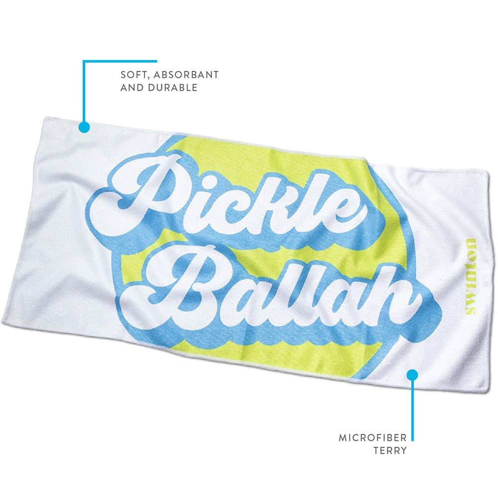 Swinton Pickleball - Sports Towel White