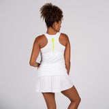 Swinton Pickleball - Performance Tank White