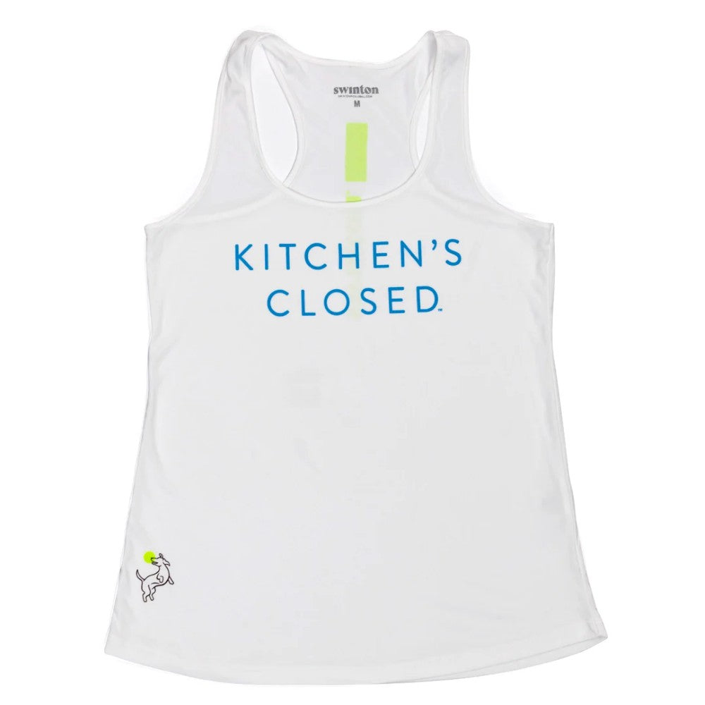 Swinton Pickleball - Performance Tank White