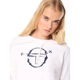 Sergio Tacchini Piano Crewneck | Blanco Brillante
