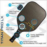 Prolite Pickleball Paddle - Titan Pro LX