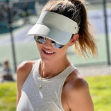 Fenix Sportier The Leather Visor - White & Gold