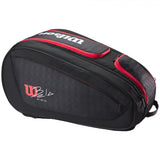 Wilson Padel Racket Bag Bela V3 | Black & Red
