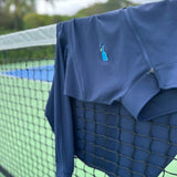 Swinton Pickleball - Court Performance Quarter Zip Pullover in Navy