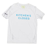 Swinton Pickleball - Women's Lux Performance White Kitchen's Closed Tee
