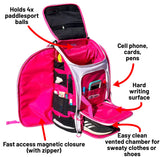 Oktō Pro Elite Paddle Sports Backpack | White & Pink