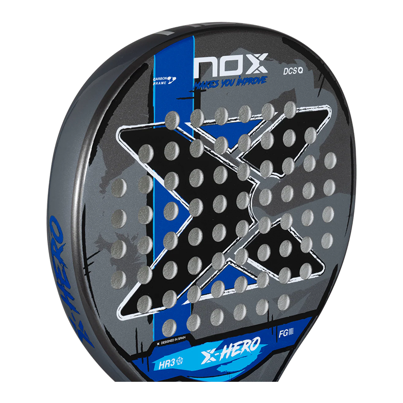Pala de pádel NOX X Hero Red 2026