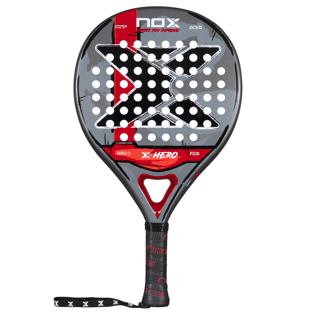 NOX X Hero Red 2026 Padel Racket