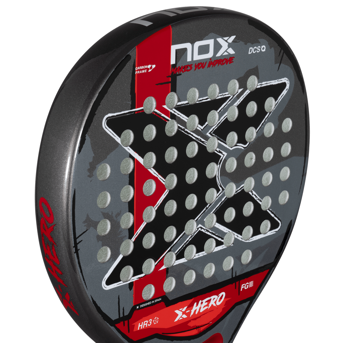 NOX X Hero Red 2026 Padel Racket