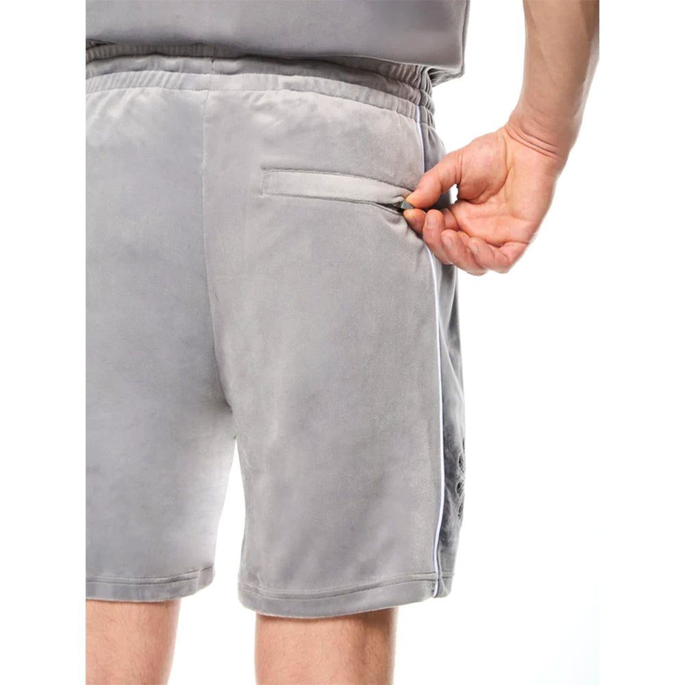 Sergio Tacchini Cresta Velour Short | Sleet