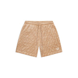 Sergio Tacchini Bandiera Debossed Velour Short | Humus