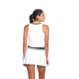 BB Sport Top Rhea de largo medio blanco